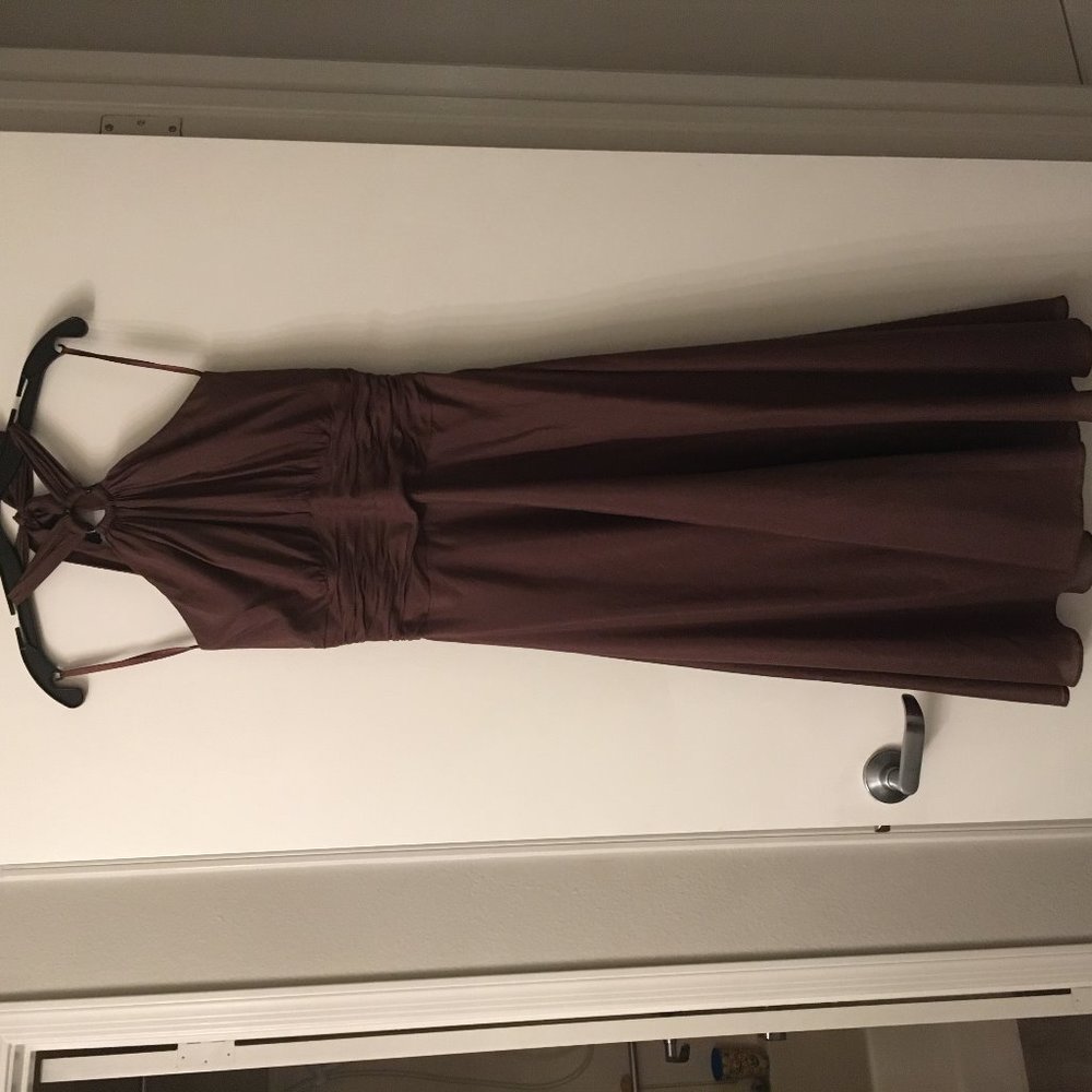 WHBM Dress in Brown (size 2)